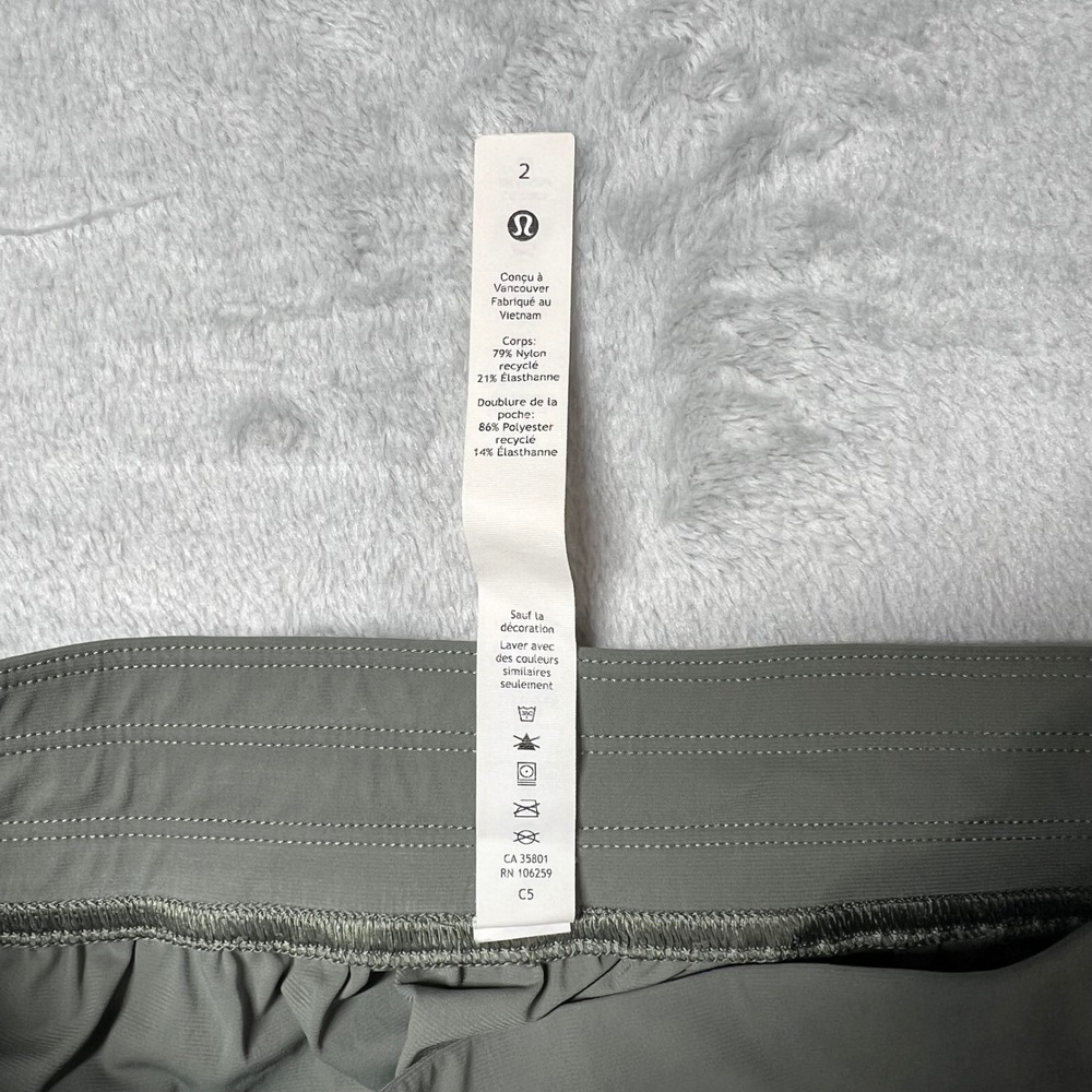 Lululemon Adaptive State High-Rise Jogger Sage Green Grey Size‎ 2 Stretch Pants - Picture 6 of 11